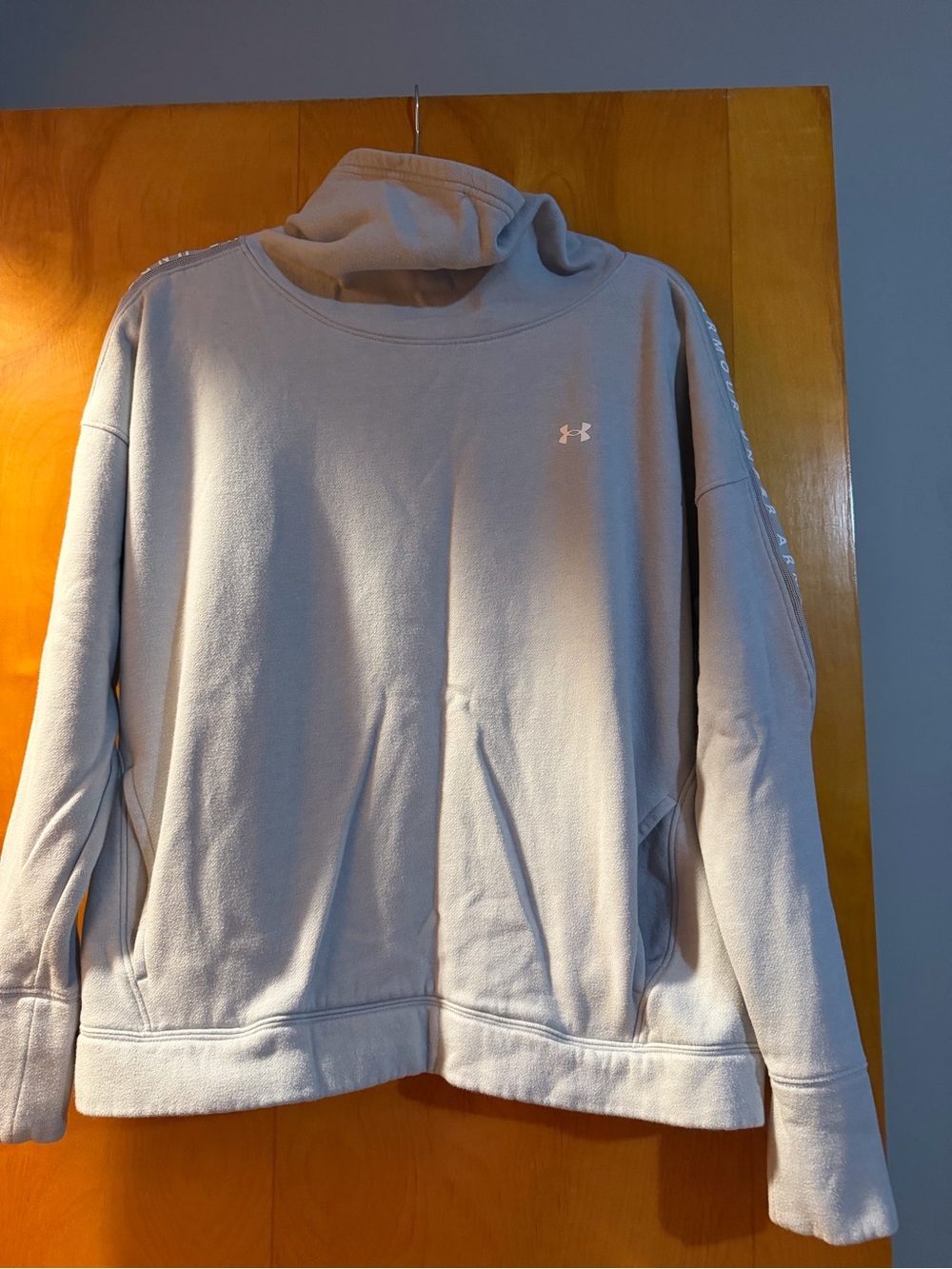 Under Armour Women’s Gray Funnel Neck Sweatshirt